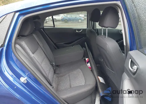 2019 Hyundai Ioniq Hybrid Blue from USA, damaged, VIN KMHC65LC5KU110483